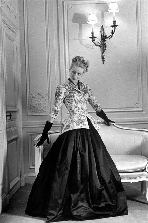 cintage dior|christian Dior gowns 1940s.